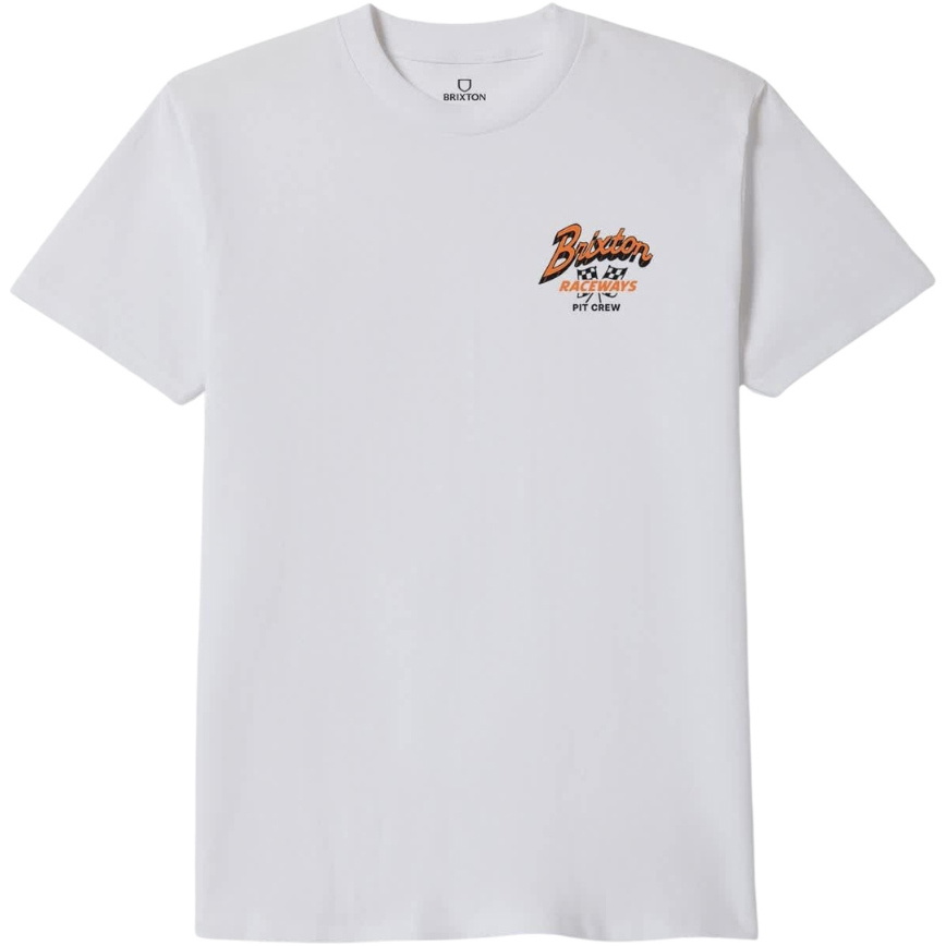 2026 Brixton Mens Clemont T-Shirt 17578 - White